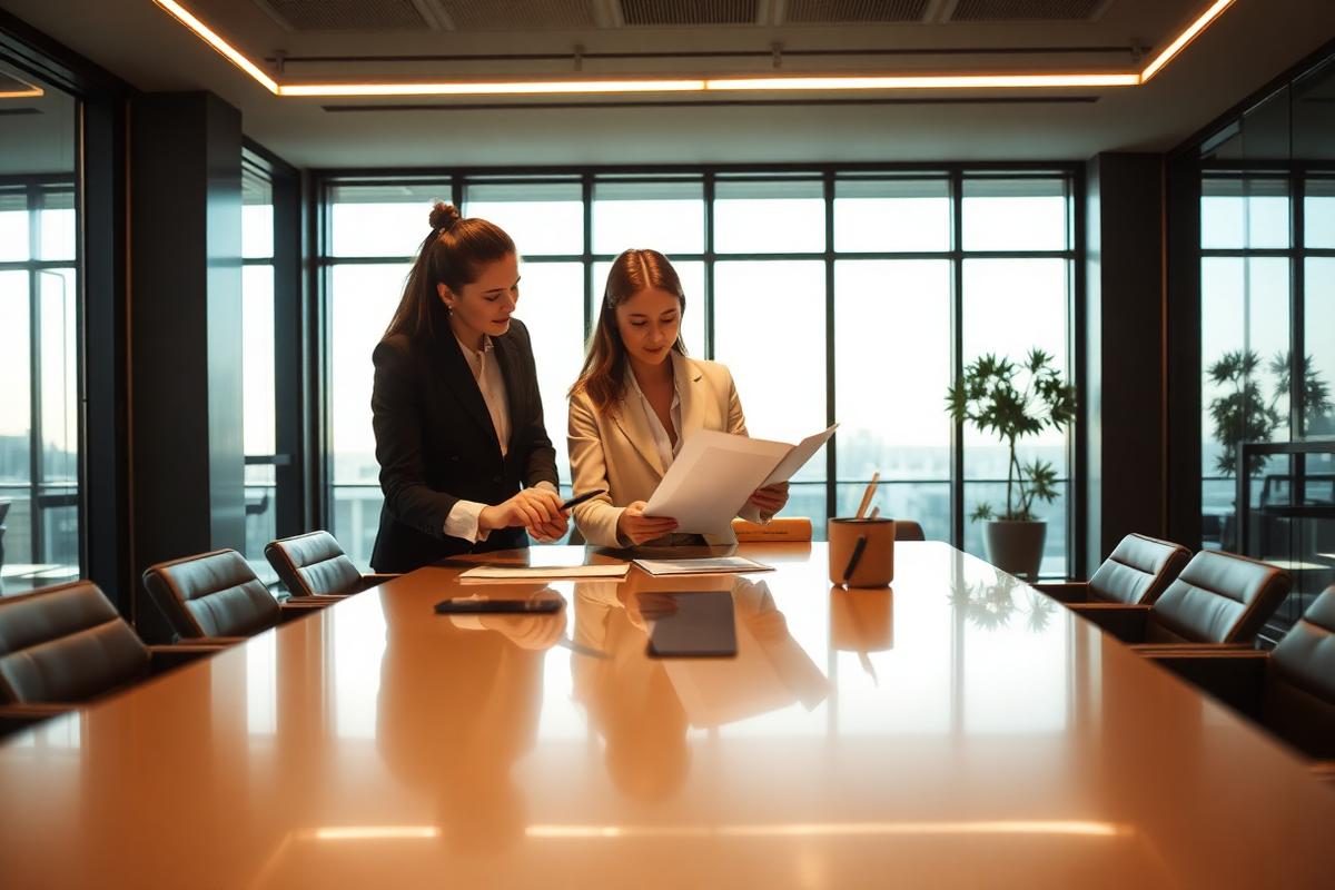 Franchise Explorer consultants reviewing a client portfolio